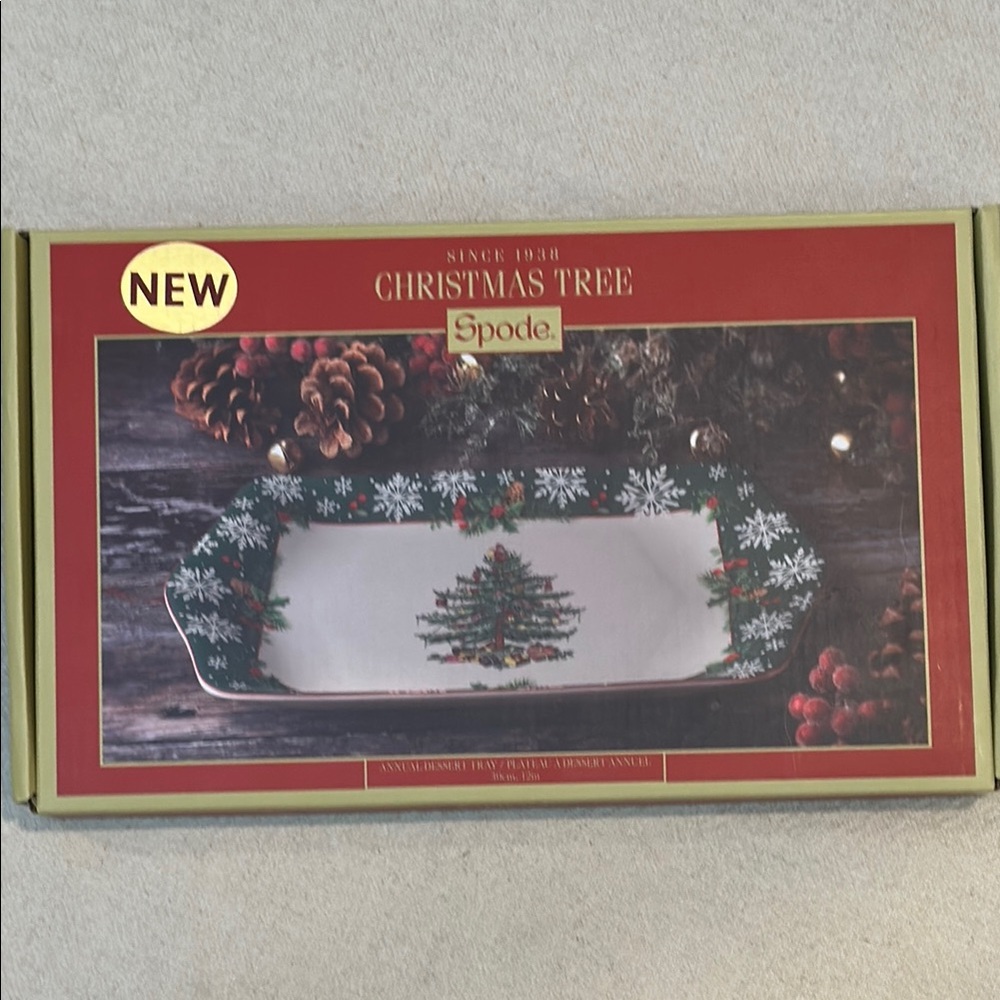 Spode Christmas Tree Platter